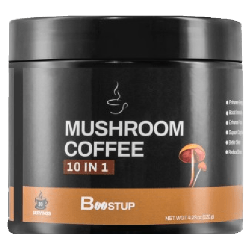 BOOSTUP Mushroom Coffee-Boosting Supplement, Supports Mental Clarity & Wellness