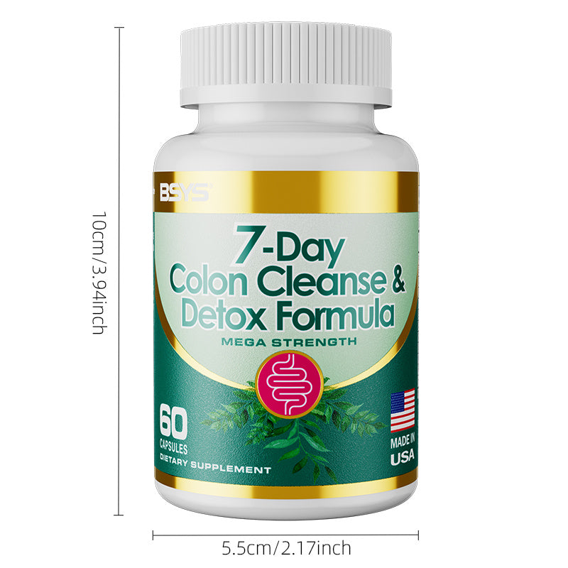 7-Day Colon Cleanse & Detox Formula Capsules