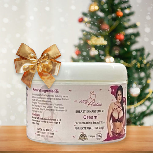 Top Rated Advanced Breast Enhancement Kit - Natural Fullness, Firmness, Size Increase & Shape Lifting (Cream, Lotion & Drops) – Fast-Acting, Suitable for All Skin Types.