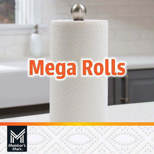Member's Mark Select & Tear 2-Ply Paper Towels, 15 Rolls, 150 Sheets Each – strong & absorbent