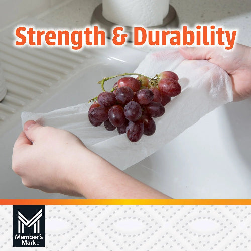 Member's Mark Select & Tear 2-Ply Paper Towels, 15 Rolls, 150 Sheets Each – strong & absorbent